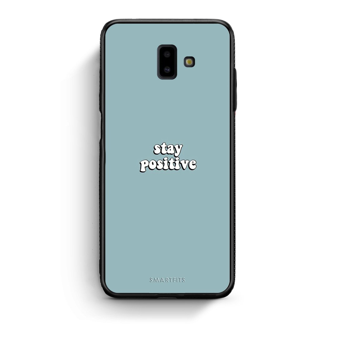 4 - samsung J6+ Positive Text case, cover, bumper