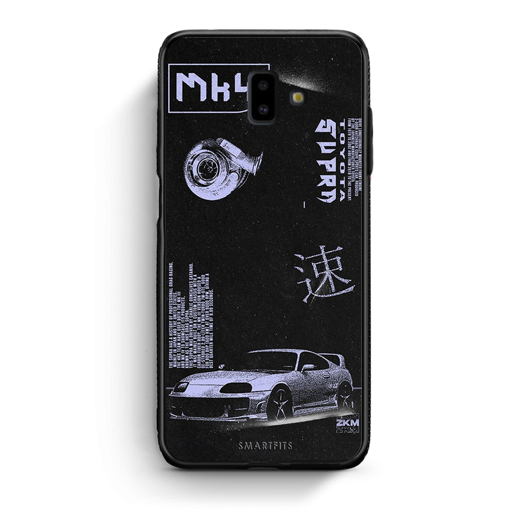 samsung J6+ Tokyo Drift Θήκη Αγίου Βαλεντίνου από τη Smartfits με σχέδιο στο πίσω μέρος και μαύρο περίβλημα | Smartphone case with colorful back and black bezels by Smartfits