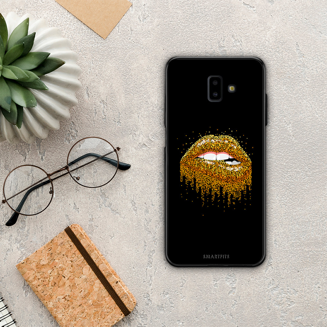 Valentine Golden - Samsung Galaxy J6+ case