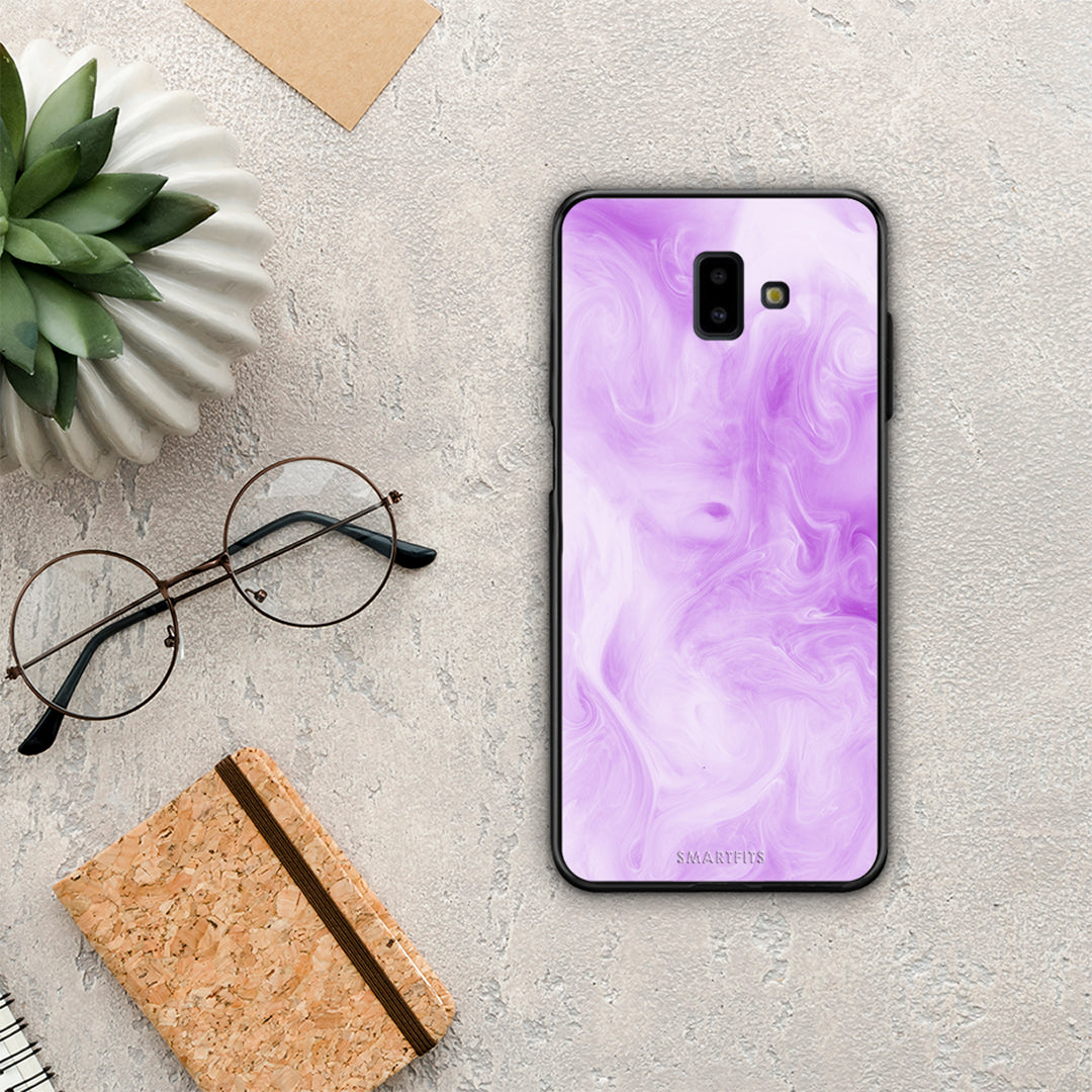 Watercolor Lavender - Samsung Galaxy J6+ case