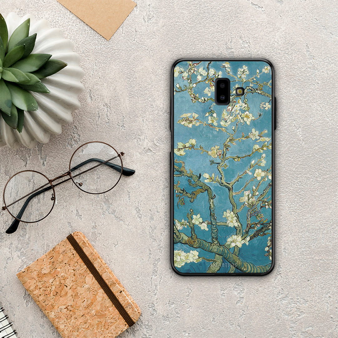 White Blossoms - Samsung Galaxy J6+ case
