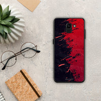 Thumbnail for Red Paint - Samsung Galaxy J6 θήκη