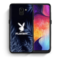 Thumbnail for Θήκη Samsung J6 Sexy Rabbit από τη Smartfits με σχέδιο στο πίσω μέρος και μαύρο περίβλημα | Samsung J6 Sexy Rabbit case with colorful back and black bezels