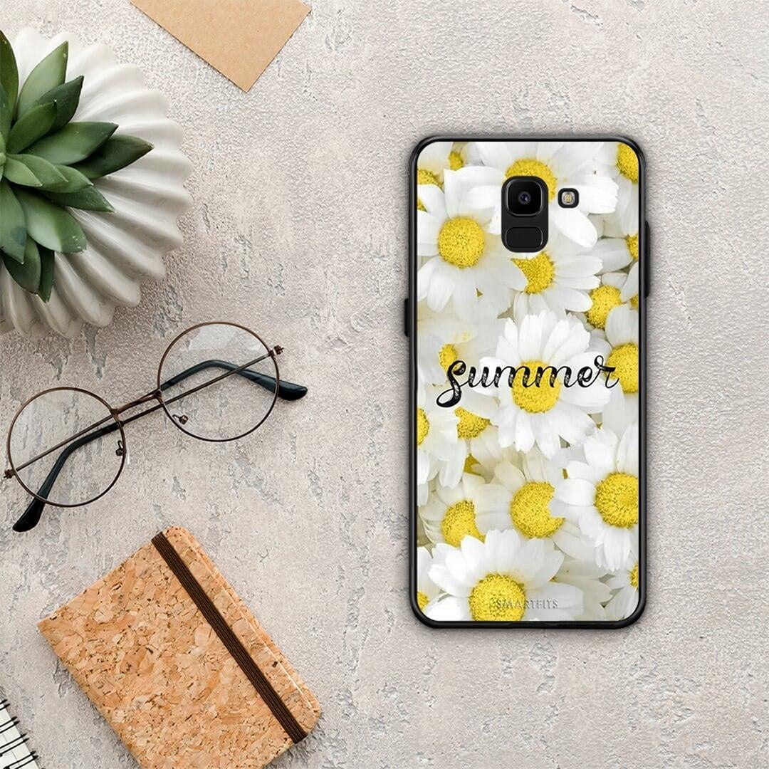 Summer Daisies - Samsung Galaxy J6 case