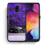 Thumbnail for Θήκη Αγίου Βαλεντίνου Samsung J6 Super Car από τη Smartfits με σχέδιο στο πίσω μέρος και μαύρο περίβλημα | Samsung J6 Super Car case with colorful back and black bezels