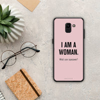Thumbnail for Superpower Woman - Samsung Galaxy J6 θήκη