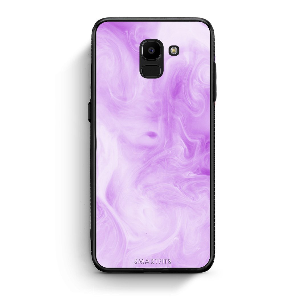 99 - samsung Galaxy J6 Watercolor Lavender case, cover, bumper