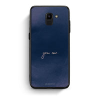 Thumbnail for samsung J6 You Can θήκη από τη Smartfits με σχέδιο στο πίσω μέρος και μαύρο περίβλημα | Smartphone case with colorful back and black bezels by Smartfits