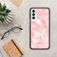 Thumbnail for Boho Pink Feather - Samsung Galaxy M13 case