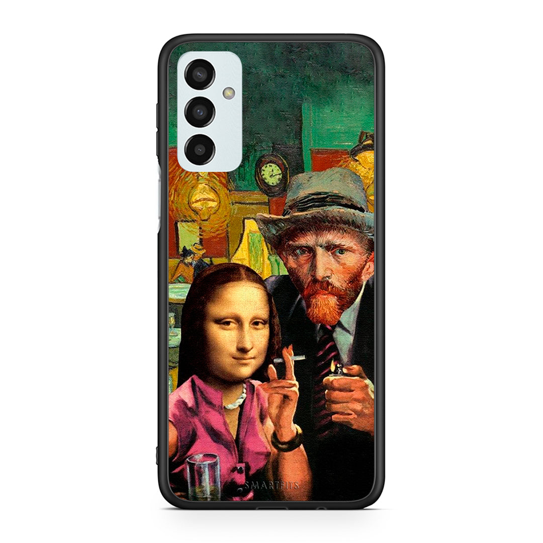 Samsung M13 Funny Art θήκη από τη Smartfits με σχέδιο στο πίσω μέρος και μαύρο περίβλημα | Smartphone case with colorful back and black bezels by Smartfits