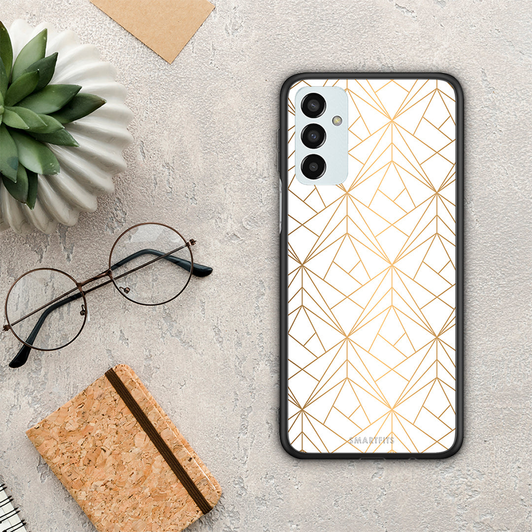 Geometric Luxury White - Samsung Galaxy M13