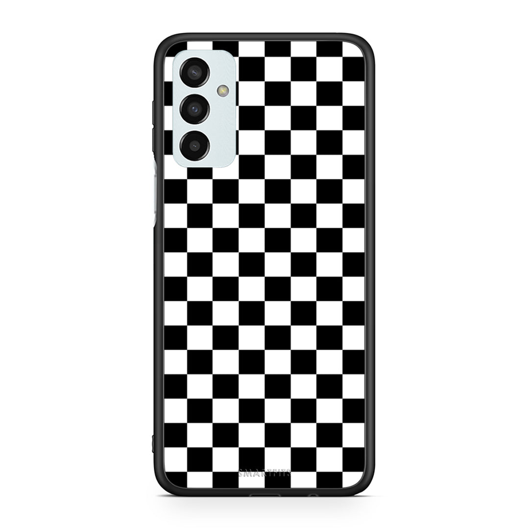 4 - Samsung M13 Squares Geometric case, cover, bumper