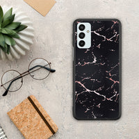 Thumbnail for Marble Black Rosegold - Samsung Galaxy M13 case