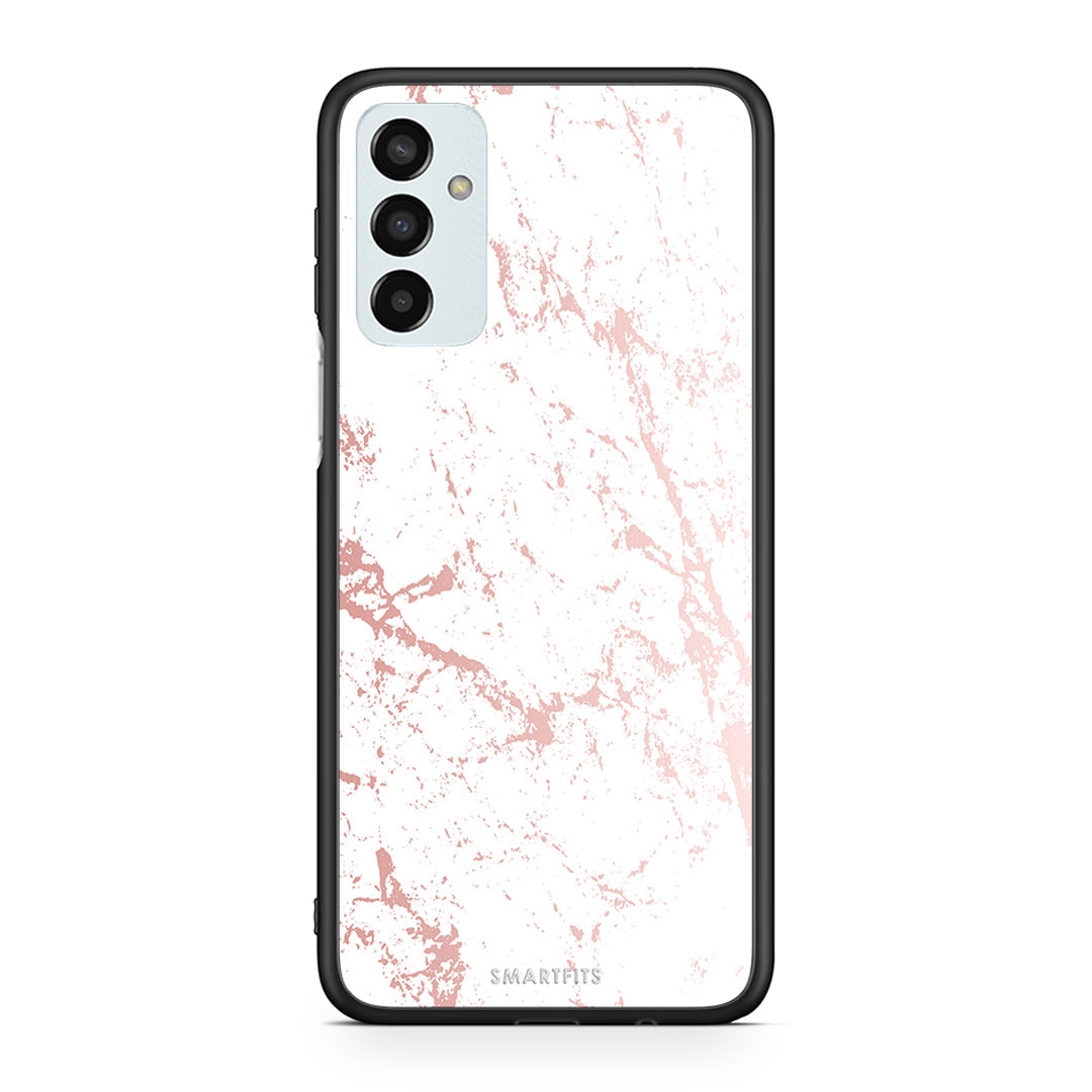 116 - Samsung M13 Pink Splash Marble case, cover, bumper