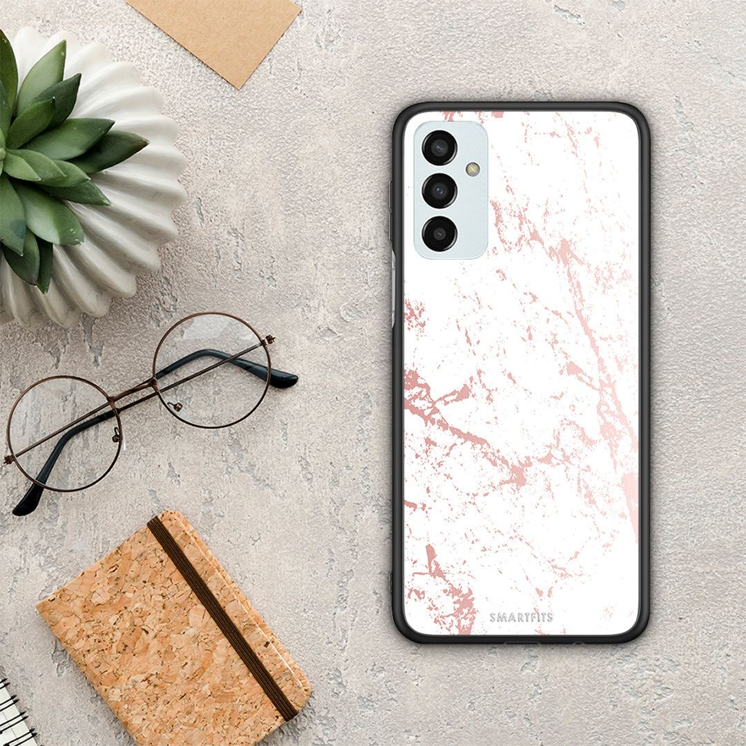 Marble Pink Splash - Samsung Galaxy M13 case