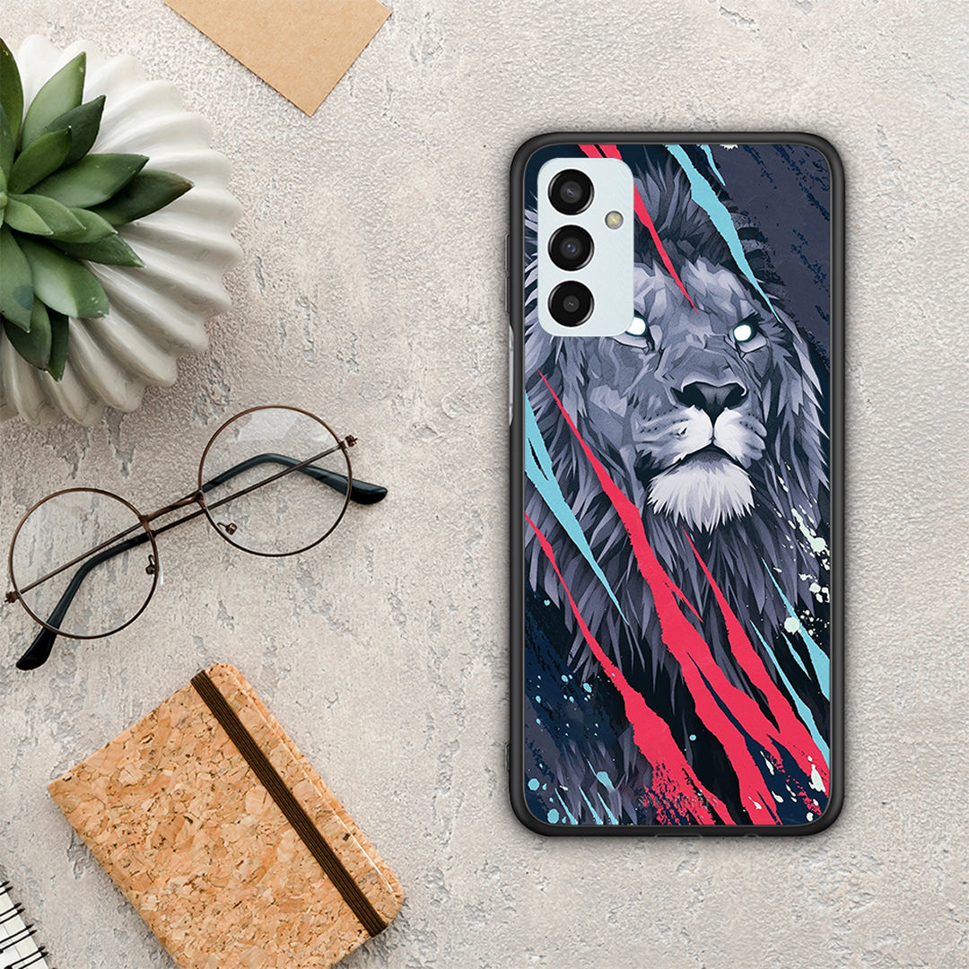 Popart Lion Designer - Samsung Galaxy M13 case