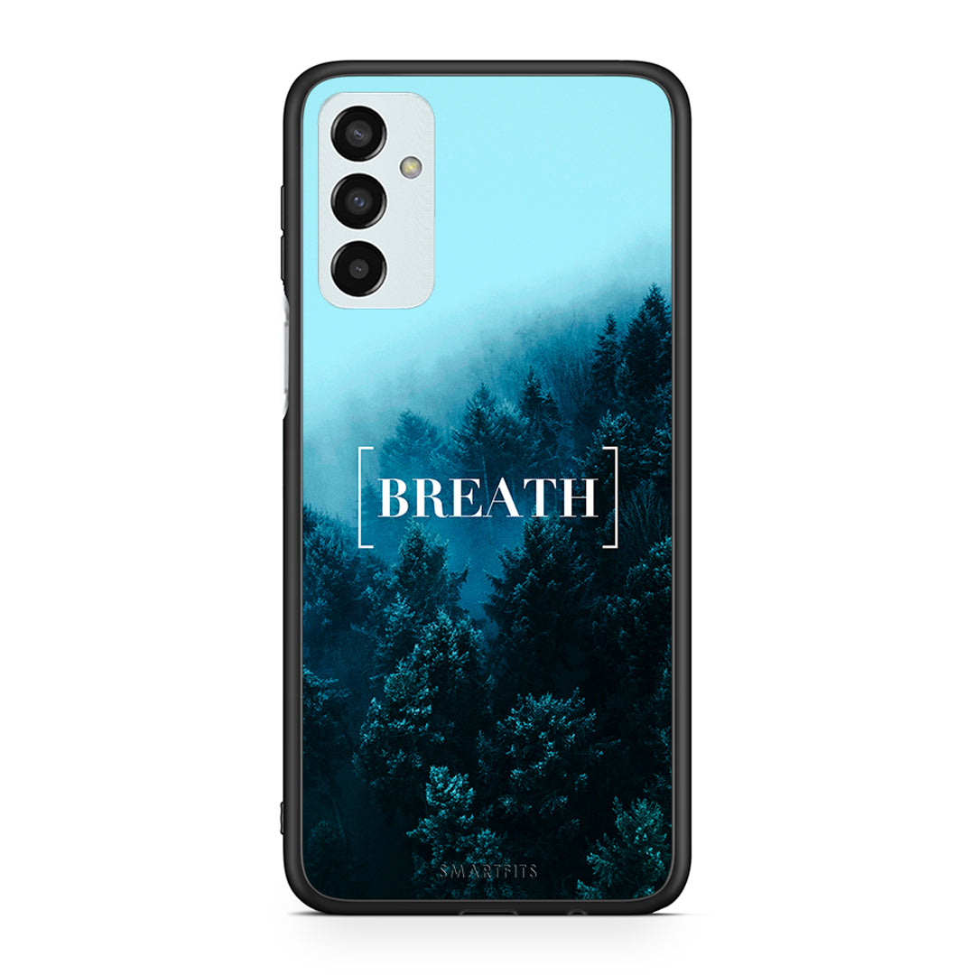 4 - Samsung M13 Breath Quote case, cover, bumper