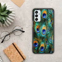 Thumbnail for Real Peacock Feathers - Samsung Galaxy M13 case