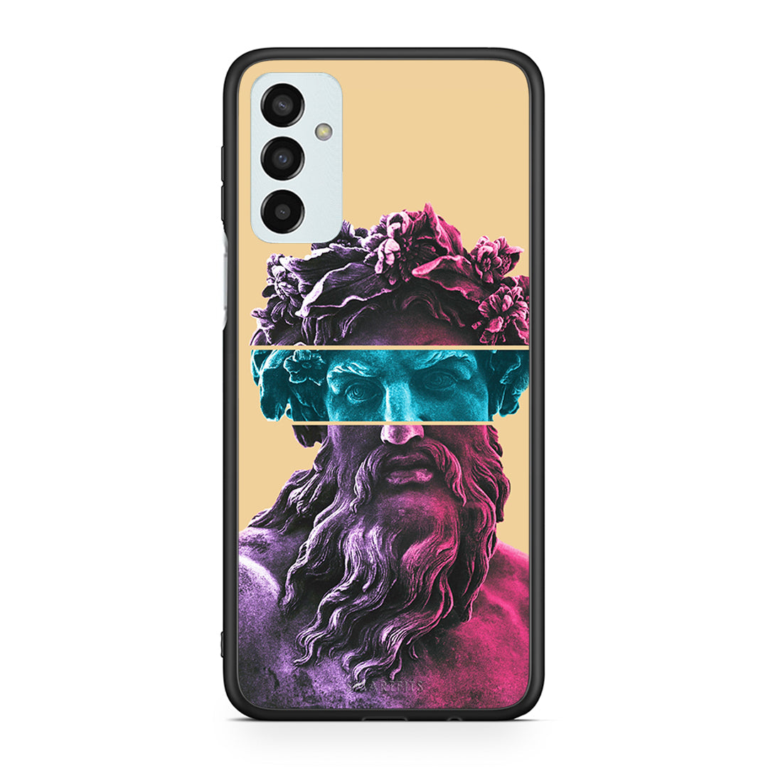 Samsung M13 Zeus Art Θήκη Αγίου Βαλεντίνου από τη Smartfits με σχέδιο στο πίσω μέρος και μαύρο περίβλημα | Smartphone case with colorful back and black bezels by Smartfits