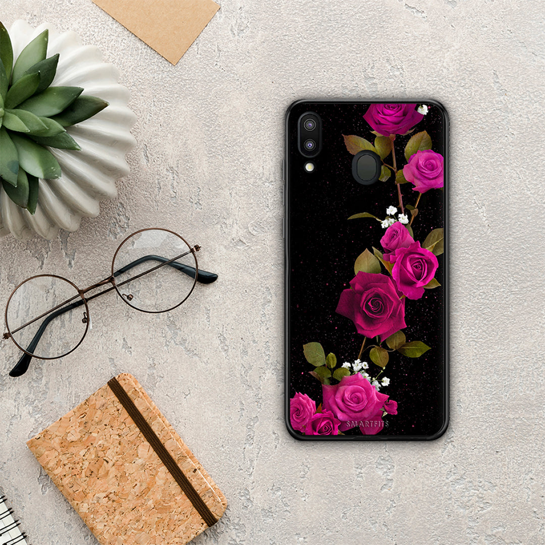 Flower Red Roses - Samsung Galaxy M20 case