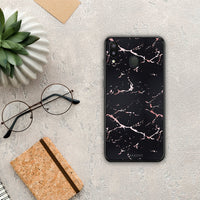 Thumbnail for Marble Black Rosegold - Samsung Galaxy M20 case