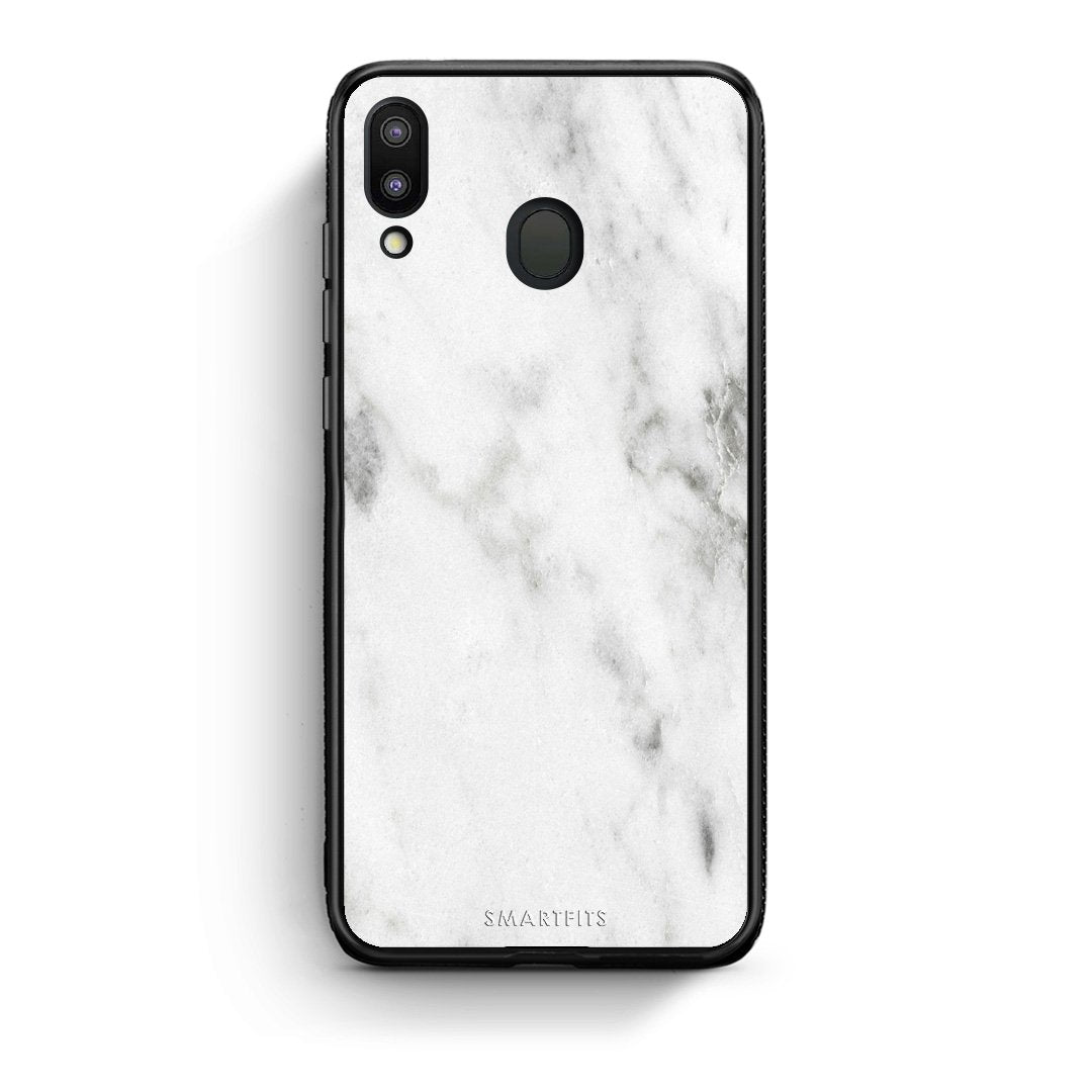 2 - Samsung M20 White marble case, cover, bumper