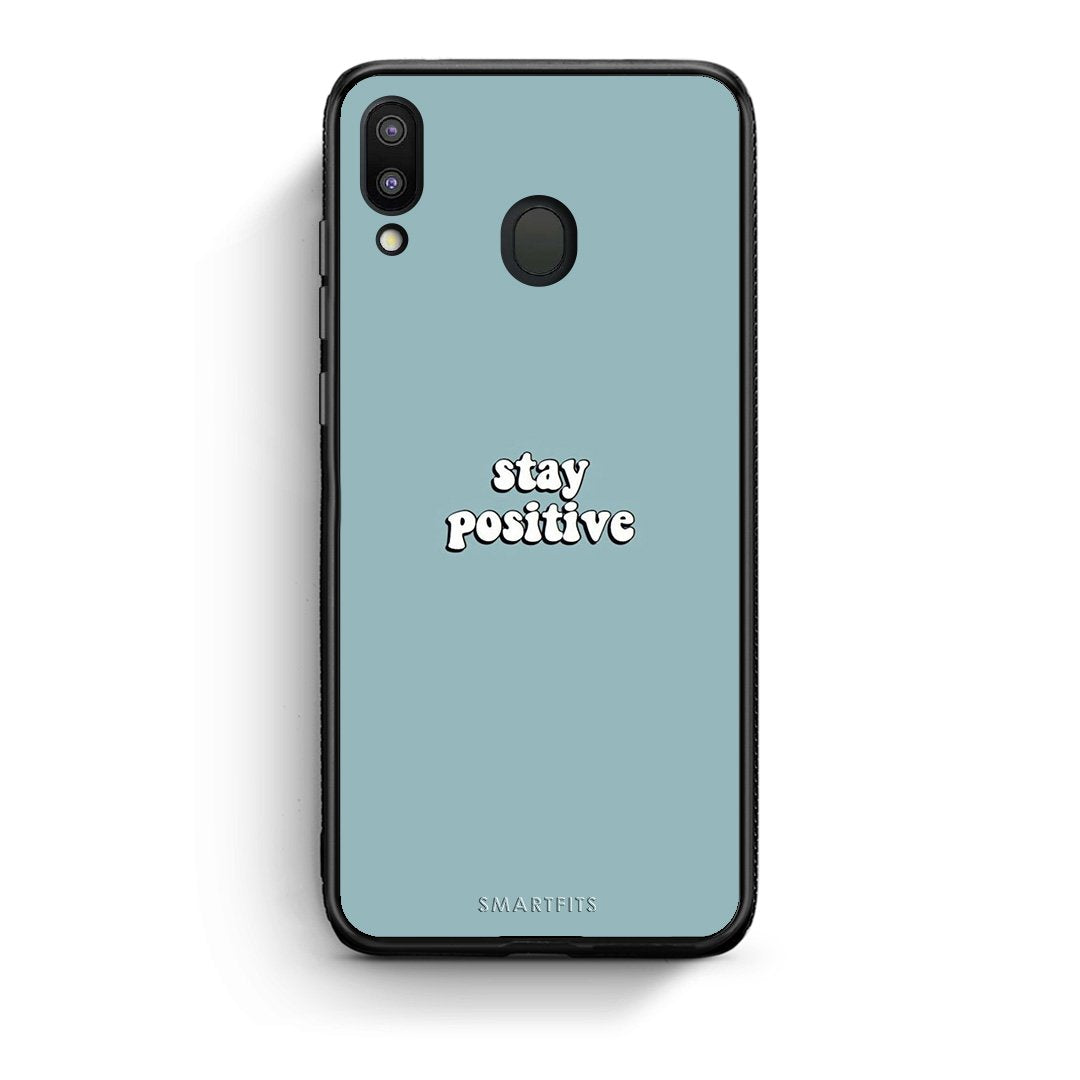 4 - Samsung M20 Positive Text case, cover, bumper