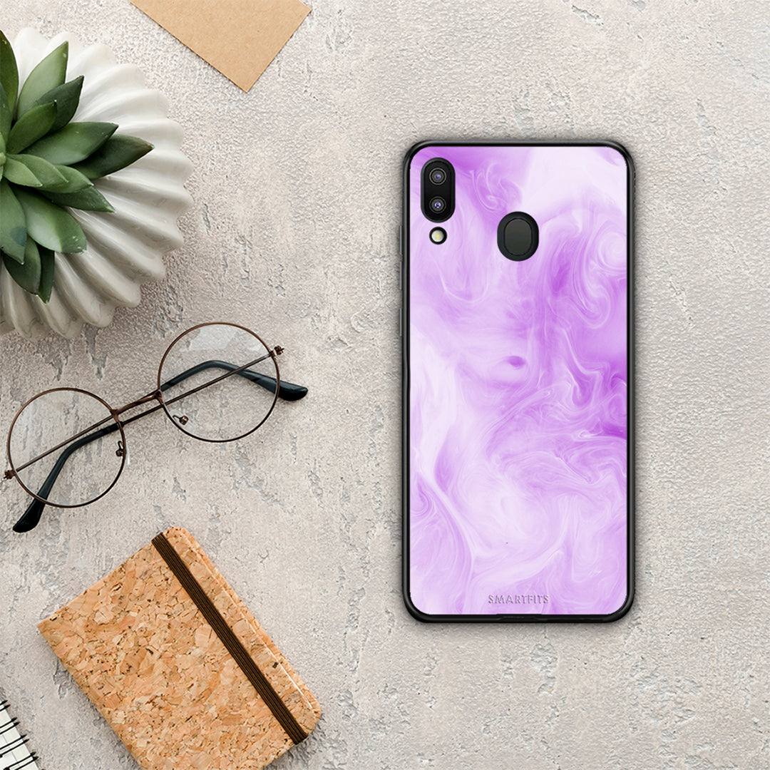 Watercolor Lavender - Samsung Galaxy M20 case