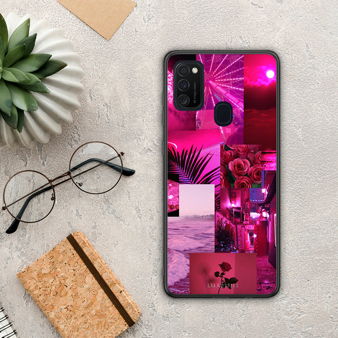 Collage Red Roses - Samsung Galaxy M21 / M30s case