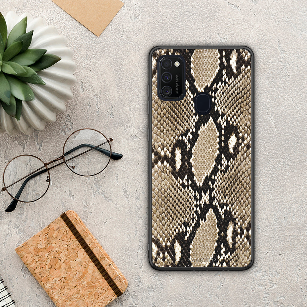 Animal Fashion Snake - Samsung Galaxy M21 / M30s case 