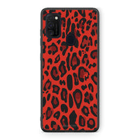 Thumbnail for 4 - Samsung M21/M31 Red Leopard Animal case, cover, bumper