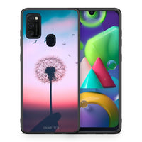 Thumbnail for Θήκη Samsung M21/M31 Wish Boho από τη Smartfits με σχέδιο στο πίσω μέρος και μαύρο περίβλημα | Samsung M21/M31 Wish Boho case with colorful back and black bezels