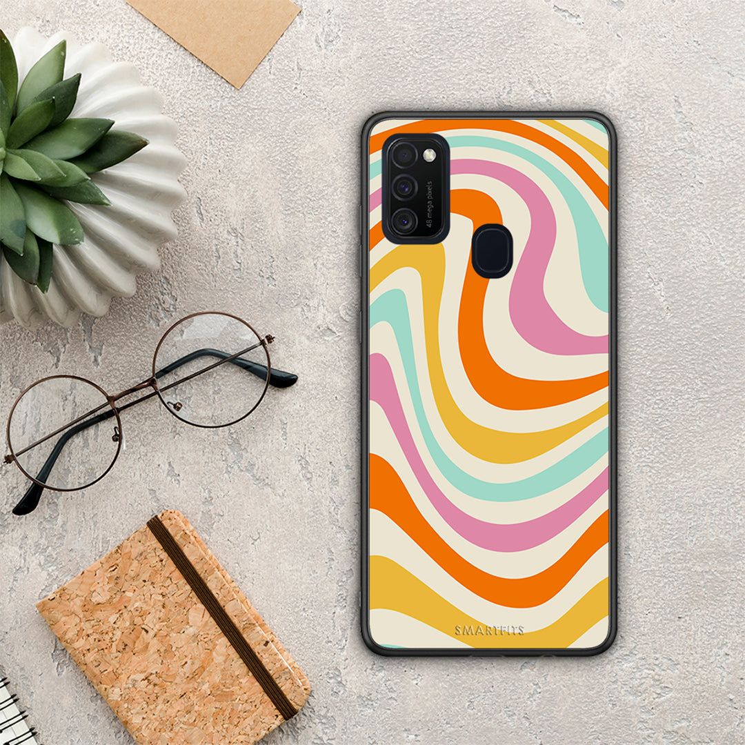 Colorful Waves - Samsung Galaxy M21 / M30s case