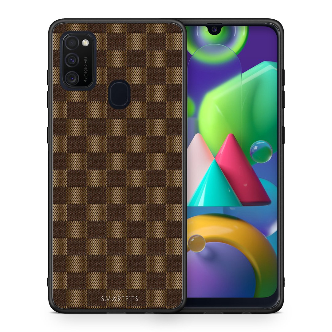 Θήκη Samsung M21/M31 Glamour Designer από τη Smartfits με σχέδιο στο πίσω μέρος και μαύρο περίβλημα | Samsung M21/M31 Glamour Designer case with colorful back and black bezels