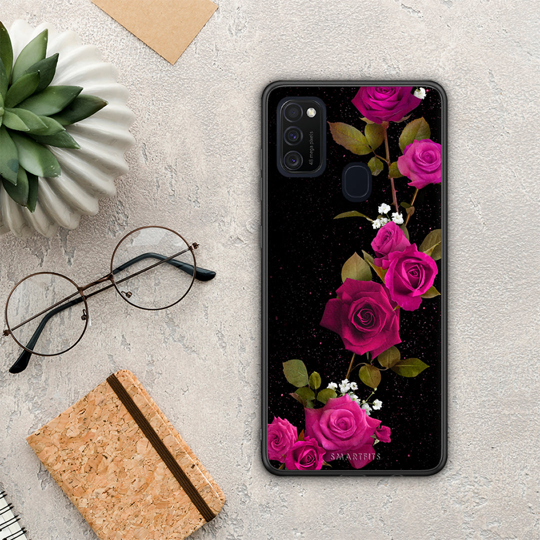Flower Red Roses - Samsung Galaxy M21 / M30s case