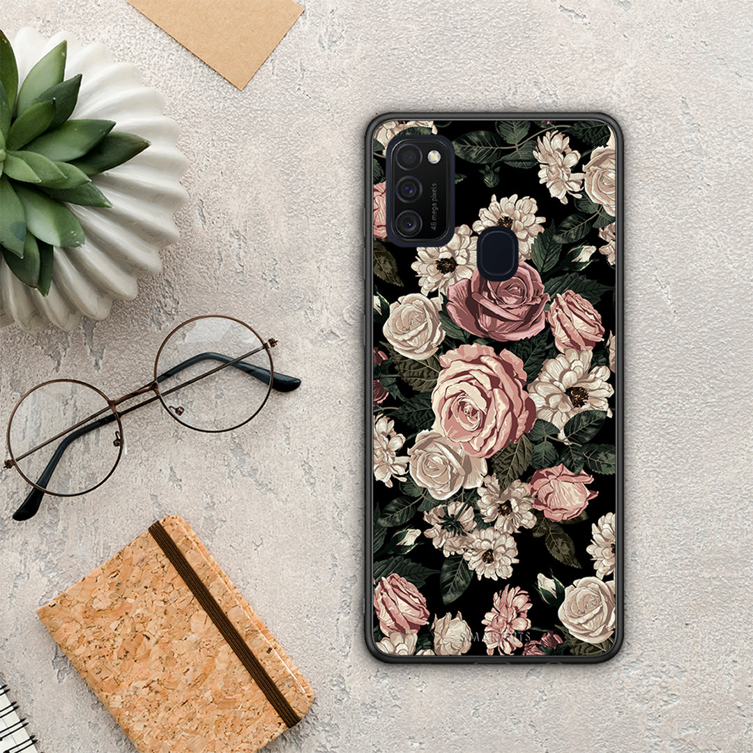 Flower Wild Roses - Samsung Galaxy M21 / M30s case