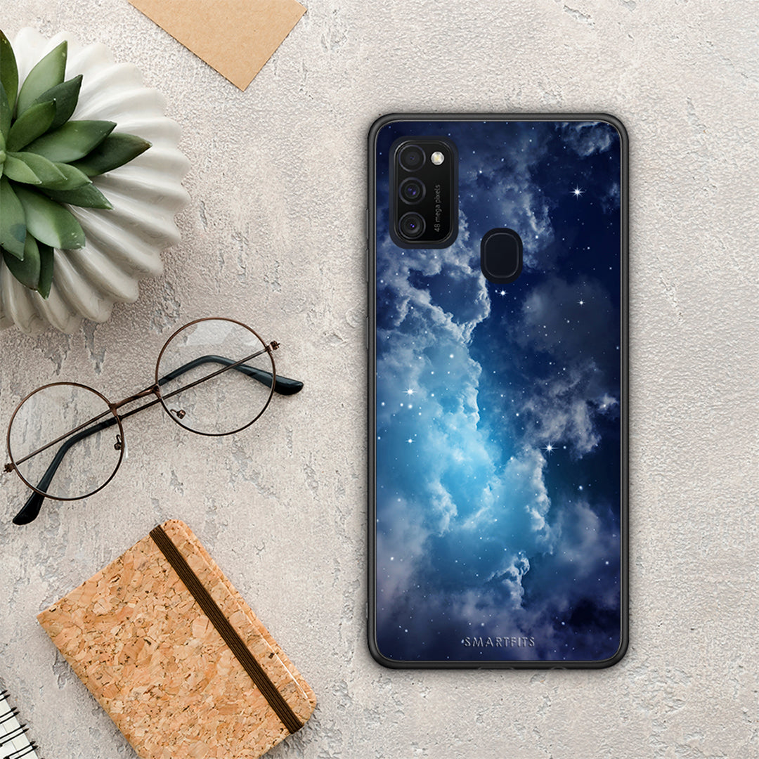 Galactic Blue Sky - Samsung Galaxy M21 / M30S case