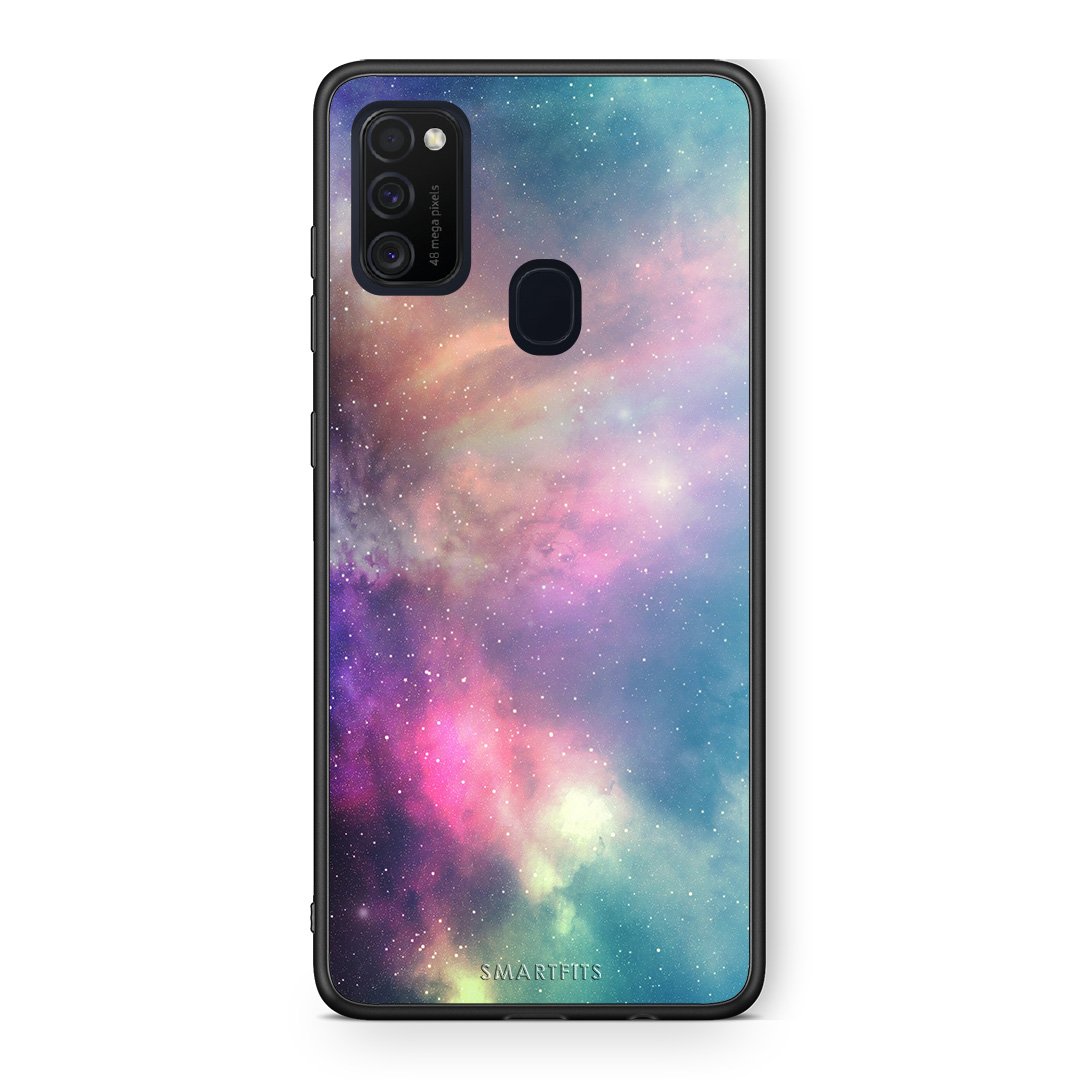 105 - Samsung M21/M31  Rainbow Galaxy case, cover, bumper