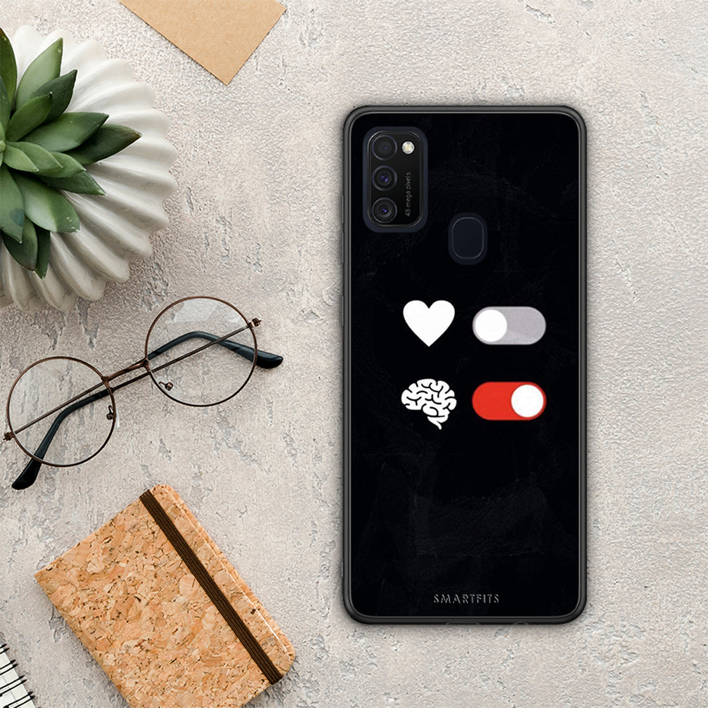 Heart Vs Brain - Samsung Galaxy M21 / M30s case