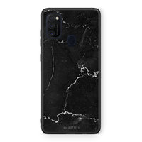 Thumbnail for Samsung M21/M31 Marble Black θήκη από τη Smartfits με σχέδιο στο πίσω μέρος και μαύρο περίβλημα | Smartphone case with colorful back and black bezels by Smartfits