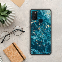 Thumbnail for Marble Blue - Samsung Galaxy M21 / M30s case