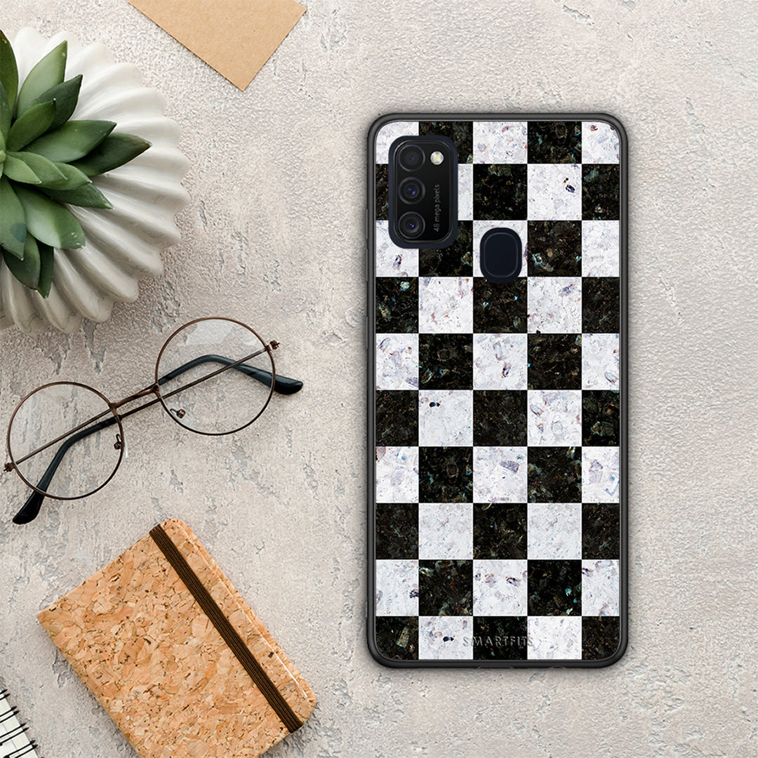 Marble Square Geometric - Samsung Galaxy M21 / M30s case