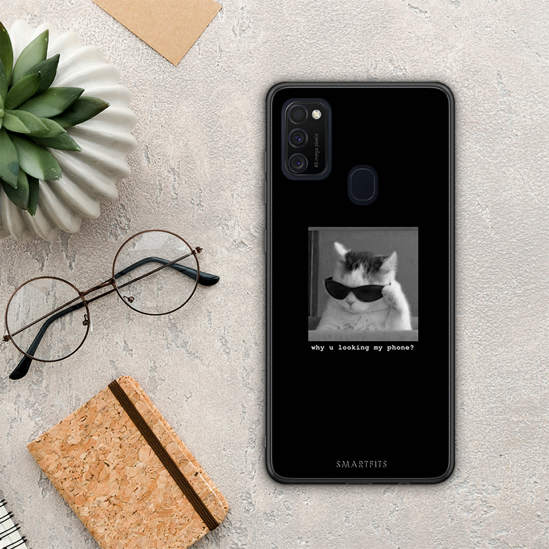 Meme Cat - Samsung Galaxy M21 / M30s case
