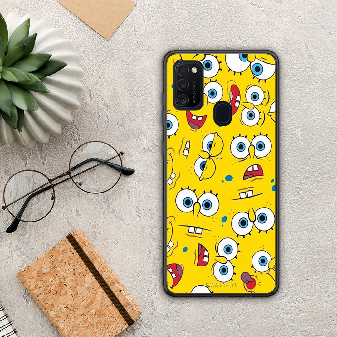 Popart Sponge - Samsung Galaxy M21 / M30S case