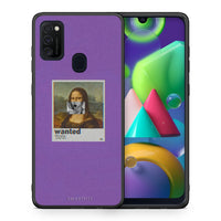 Thumbnail for Θήκη Samsung M21/M31 Monalisa Popart από τη Smartfits με σχέδιο στο πίσω μέρος και μαύρο περίβλημα | Samsung M21/M31 Monalisa Popart case with colorful back and black bezels