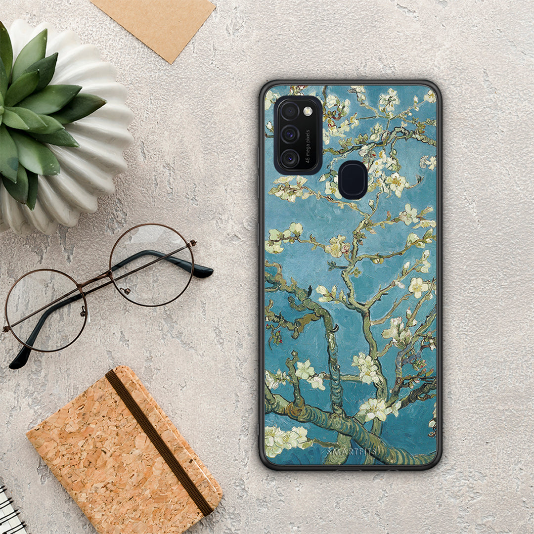 White Blossoms - Samsung Galaxy M21 / M30s case