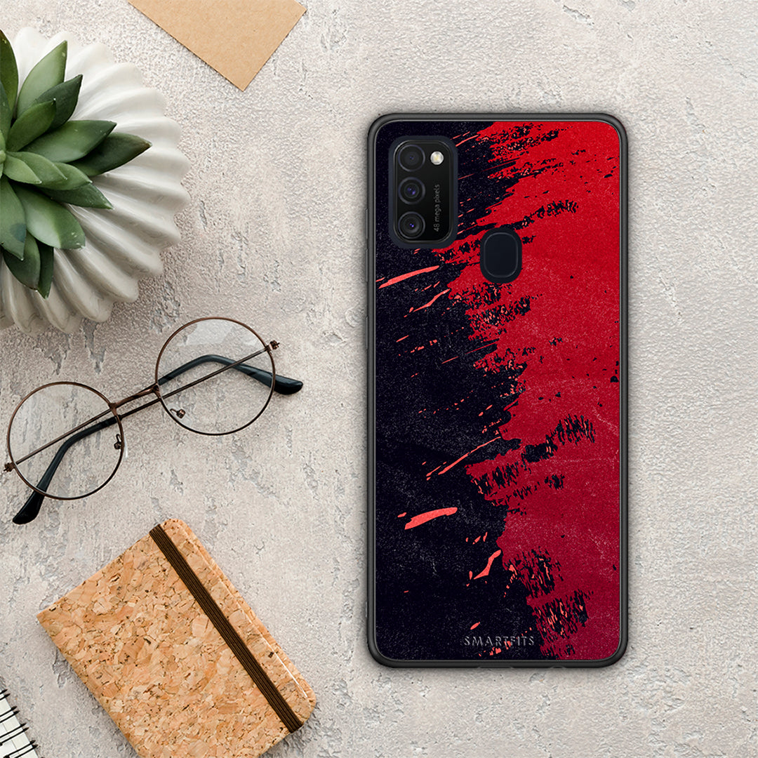 Red Paint - Samsung Galaxy M21 / M30S case