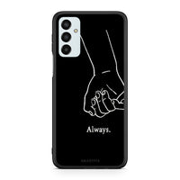 Thumbnail for Samsung M23 Always & Forever 1 Θήκη Αγίου Βαλεντίνου από τη Smartfits με σχέδιο στο πίσω μέρος και μαύρο περίβλημα | Smartphone case with colorful back and black bezels by Smartfits