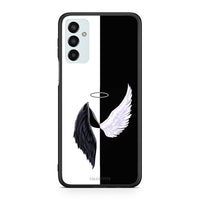 Thumbnail for Samsung M23 Angels Demons θήκη από τη Smartfits με σχέδιο στο πίσω μέρος και μαύρο περίβλημα | Smartphone case with colorful back and black bezels by Smartfits