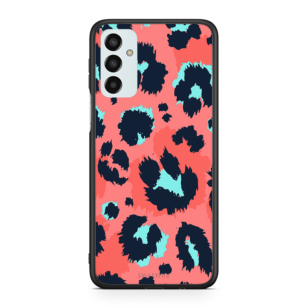 22 - Samsung M23 Pink Leopard Animal case, cover, bumper